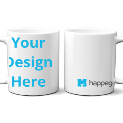 Happego Design5 - 11 oz Ceramic Mug, UV Protected, FDA Compliant, Microwave and Dishwasher Safe Thumbnail