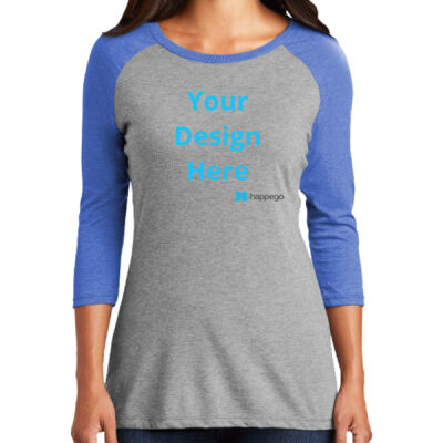 Happego Design1 - Women's Perfect Tri ® 3/4 Sleeve Raglan Thumbnail