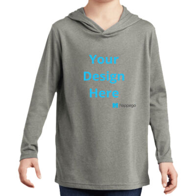 Happego Design1 - Youth Perfect Tri &#174; Long Sleeve Hoodie Thumbnail