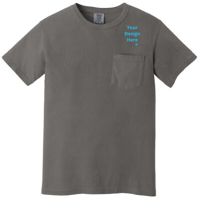 Happego Design1 - Heavyweight Ring Spun Pocket Tee Thumbnail