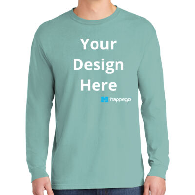 Happego Design2 - Heavyweight Ring Spun Long Sleeve Tee Thumbnail