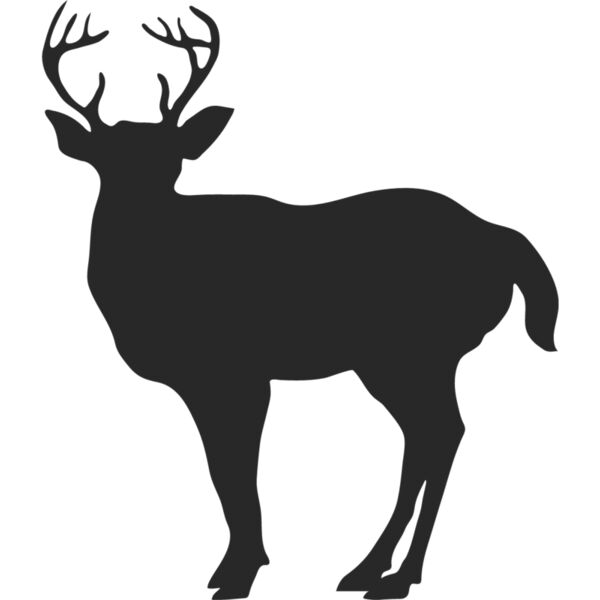 Deer Buck Silhouette 4 Thumbnail