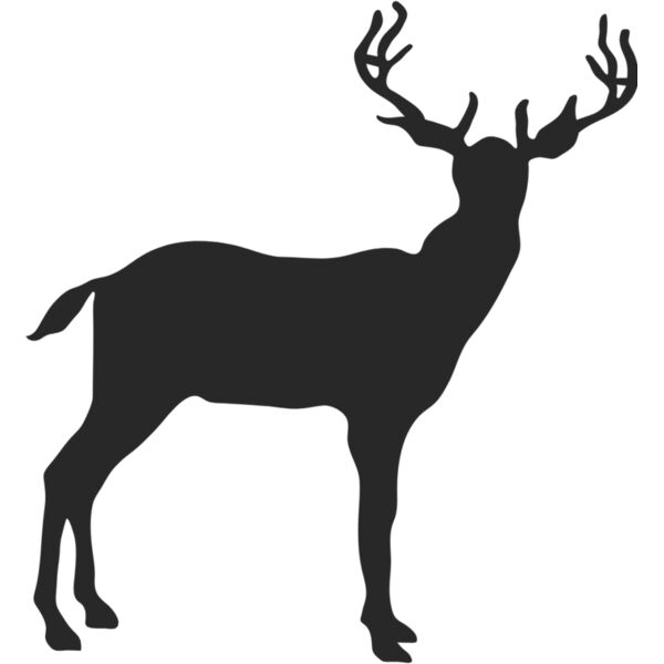 Deer Buck Silhouette 2 Thumbnail