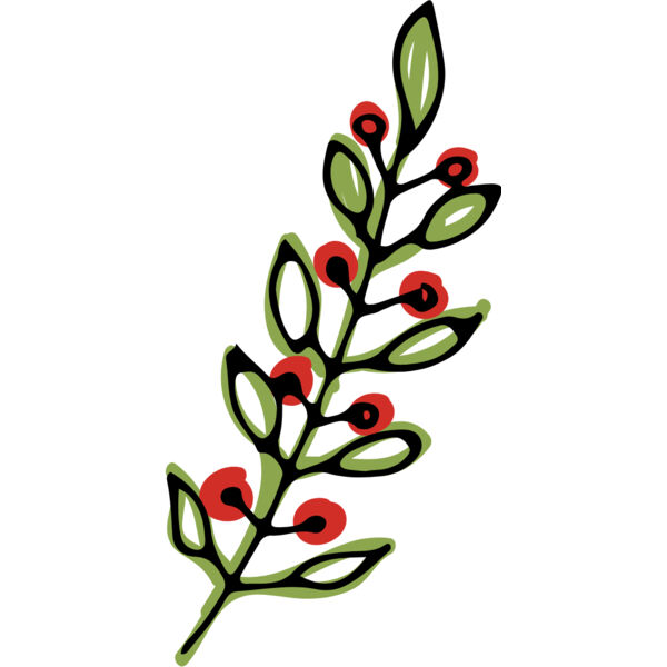 Winter Holly Berry Branch 2 Thumbnail