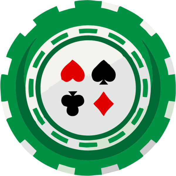 Spade Diamond Club Heart Poker Chip 1 Thumbnail