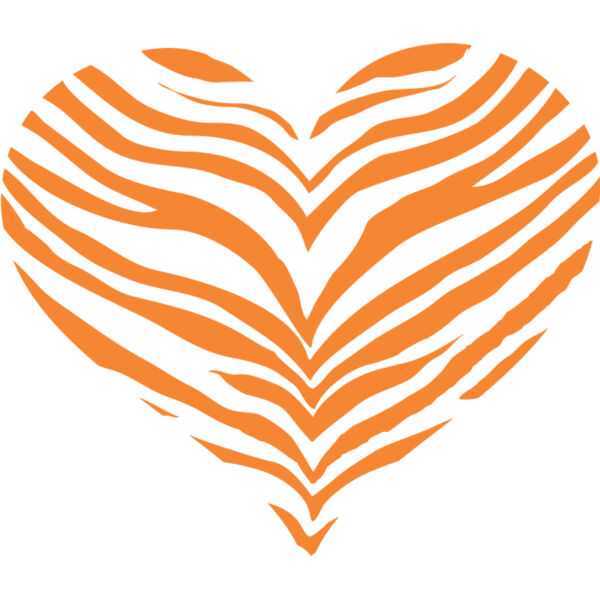 Tiger Stripe Heart 5 Thumbnail