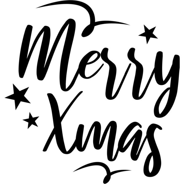 Christmas Merry Xmas Text 1 Thumbnail